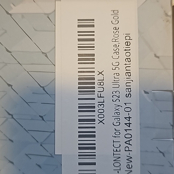 Sparkle Rose Gold Galaxy S23 Ultra 5G Case - Picture 6 of 6